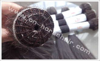 Horse hair tail deep processing products